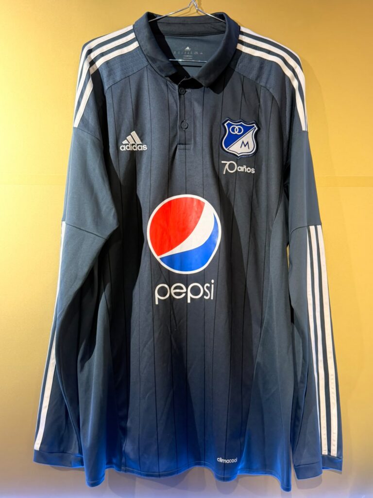 Millonarios visita 2016 Adidas Talla XL Manga Larga