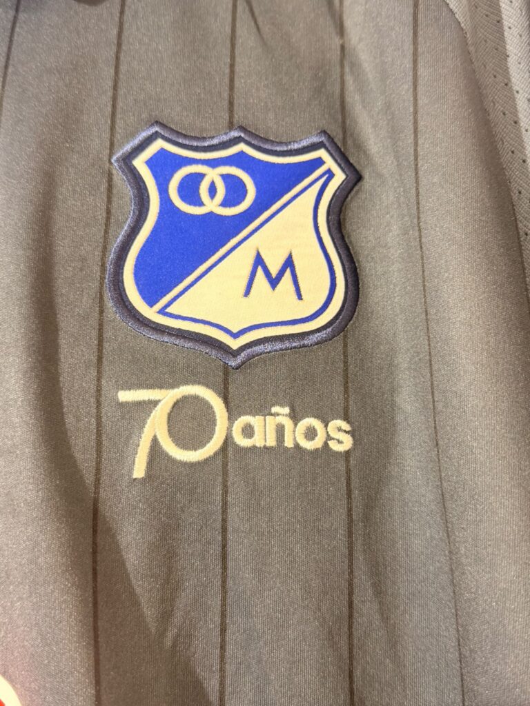 Millonarios visita 2016 Adidas Talla XL Manga Larga