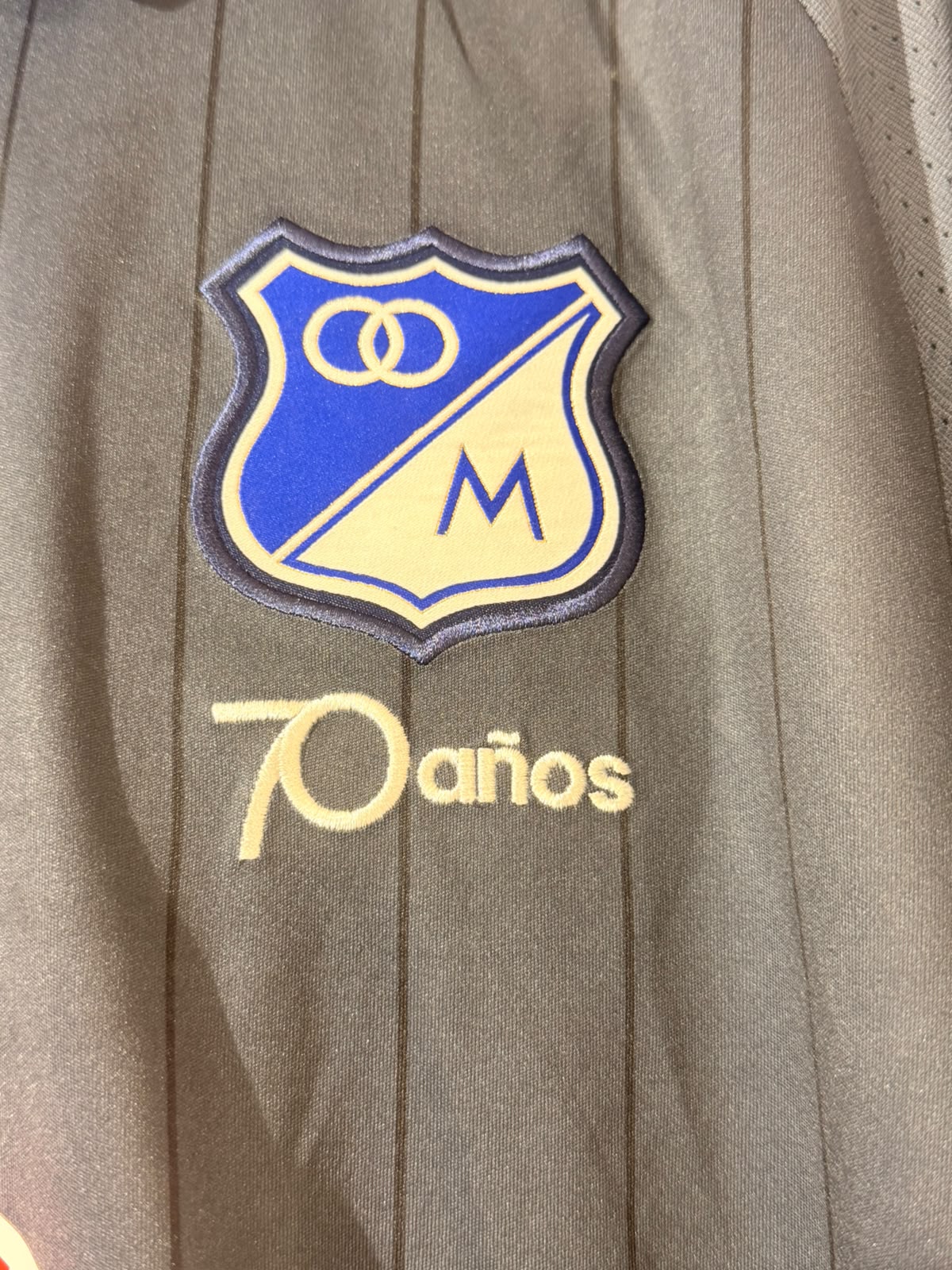Millonarios visita 2016 Adidas Talla XL Manga Larga: imagen 2