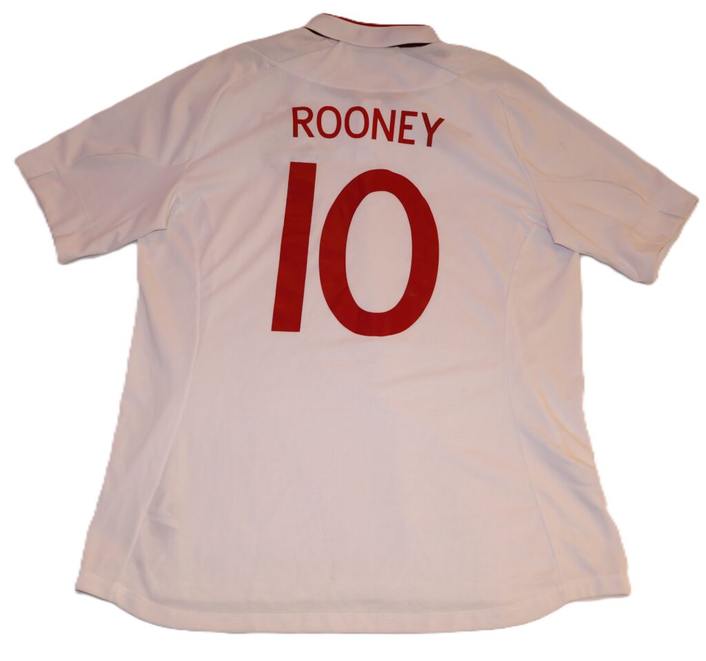 Selección De Inglaterra 2012 #10 Rooney Umbro Talla XL