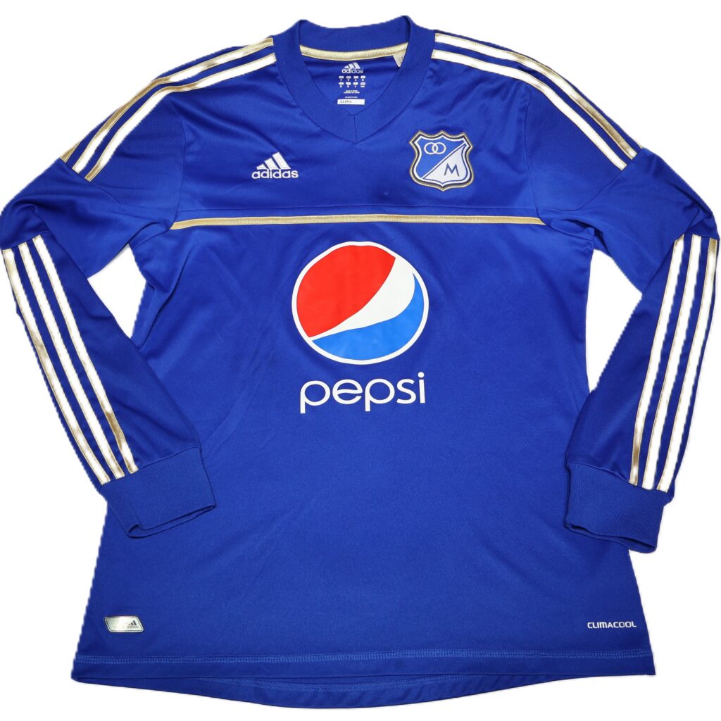 Millonarios 2012 Container Adidas Talla M Manga Larga