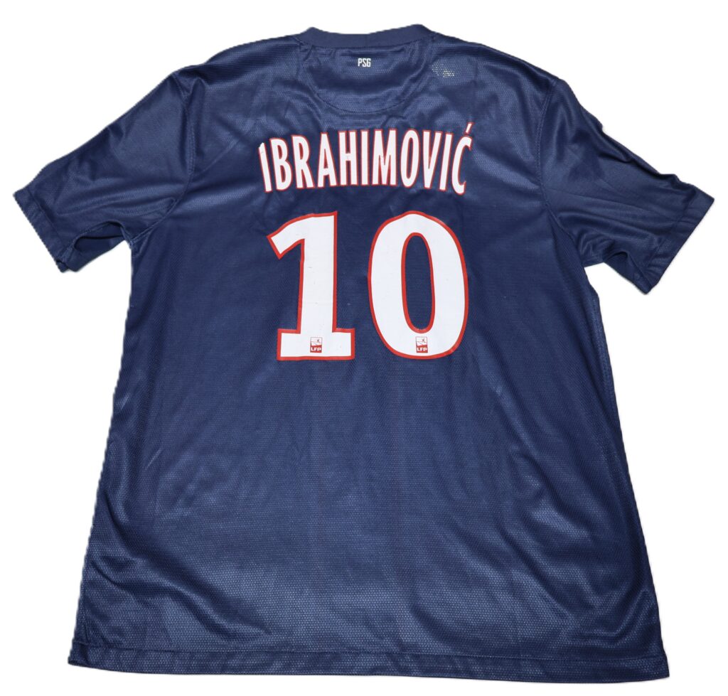 Paris Saint Germain 2012 #10 Ibrahimovic Nike Talla L