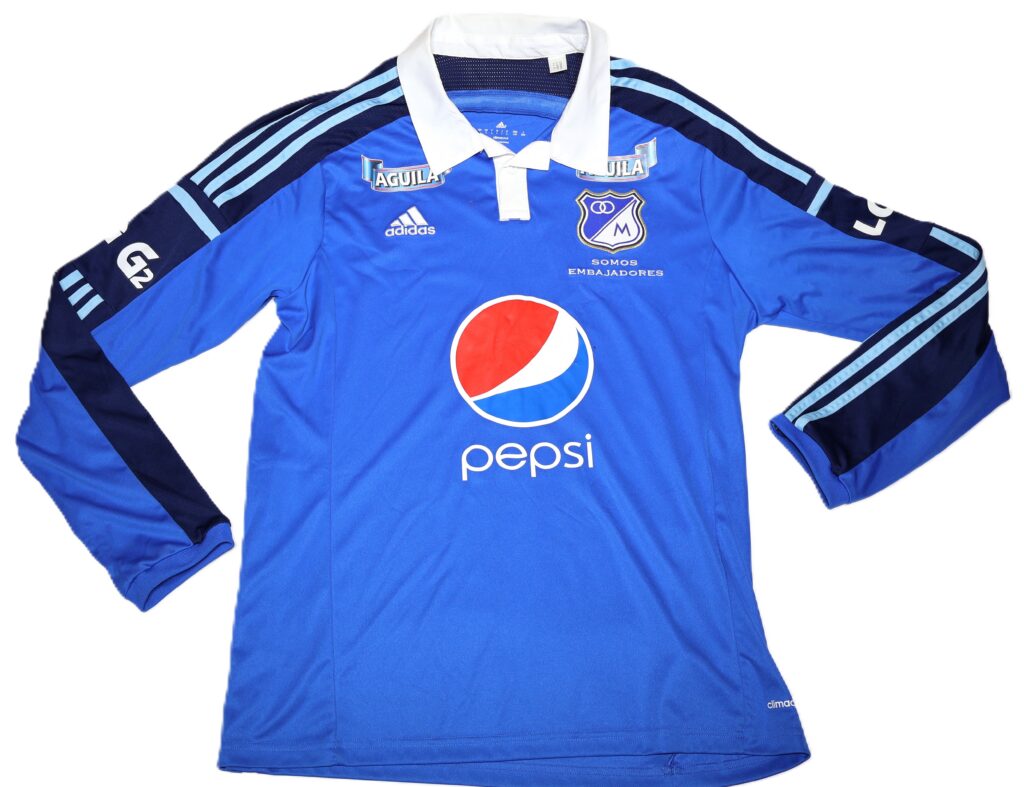 Millonarios 2014 Adidas Talla L Manga Larga