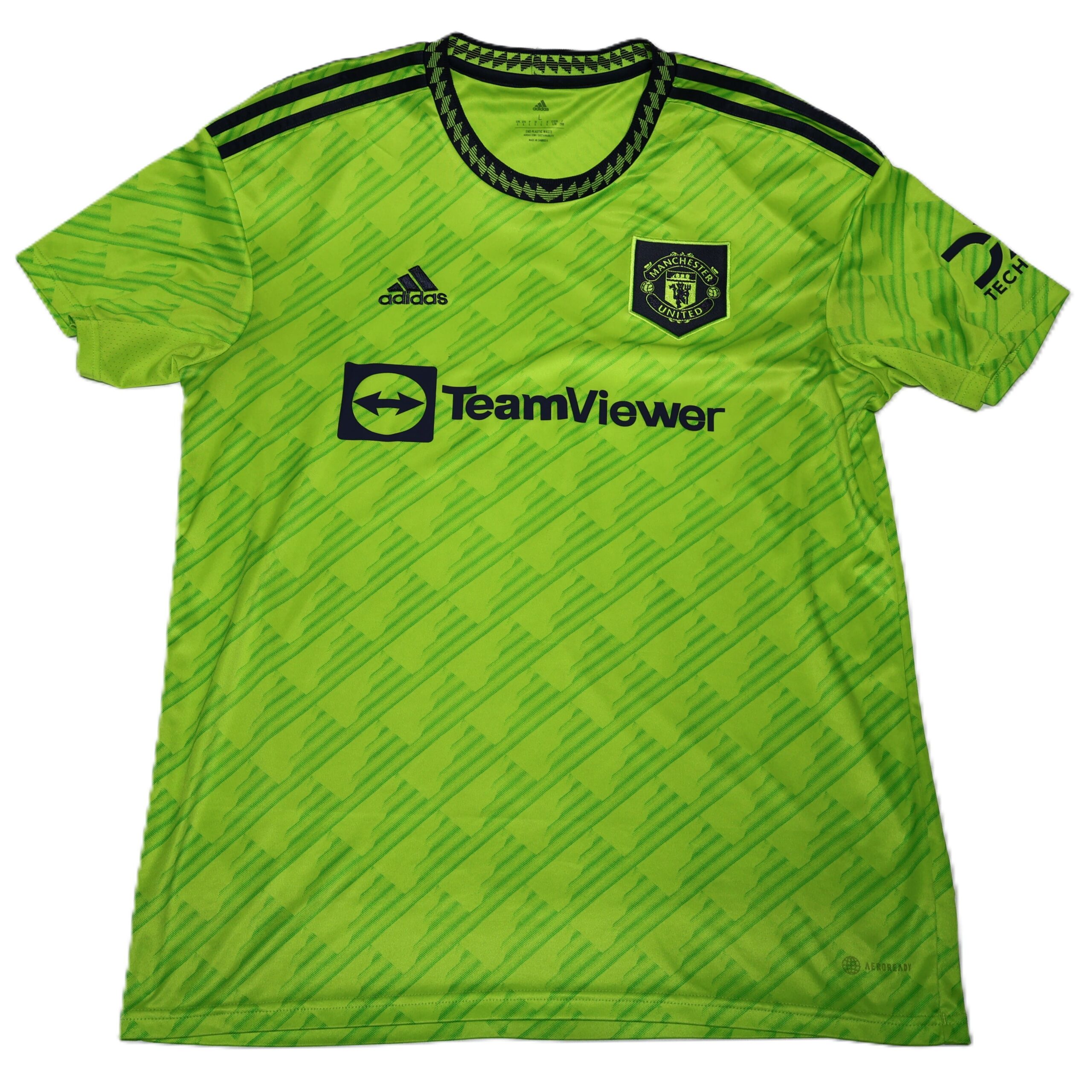 Manchester United Visita 2022 Adidas Talla L: imagen 1