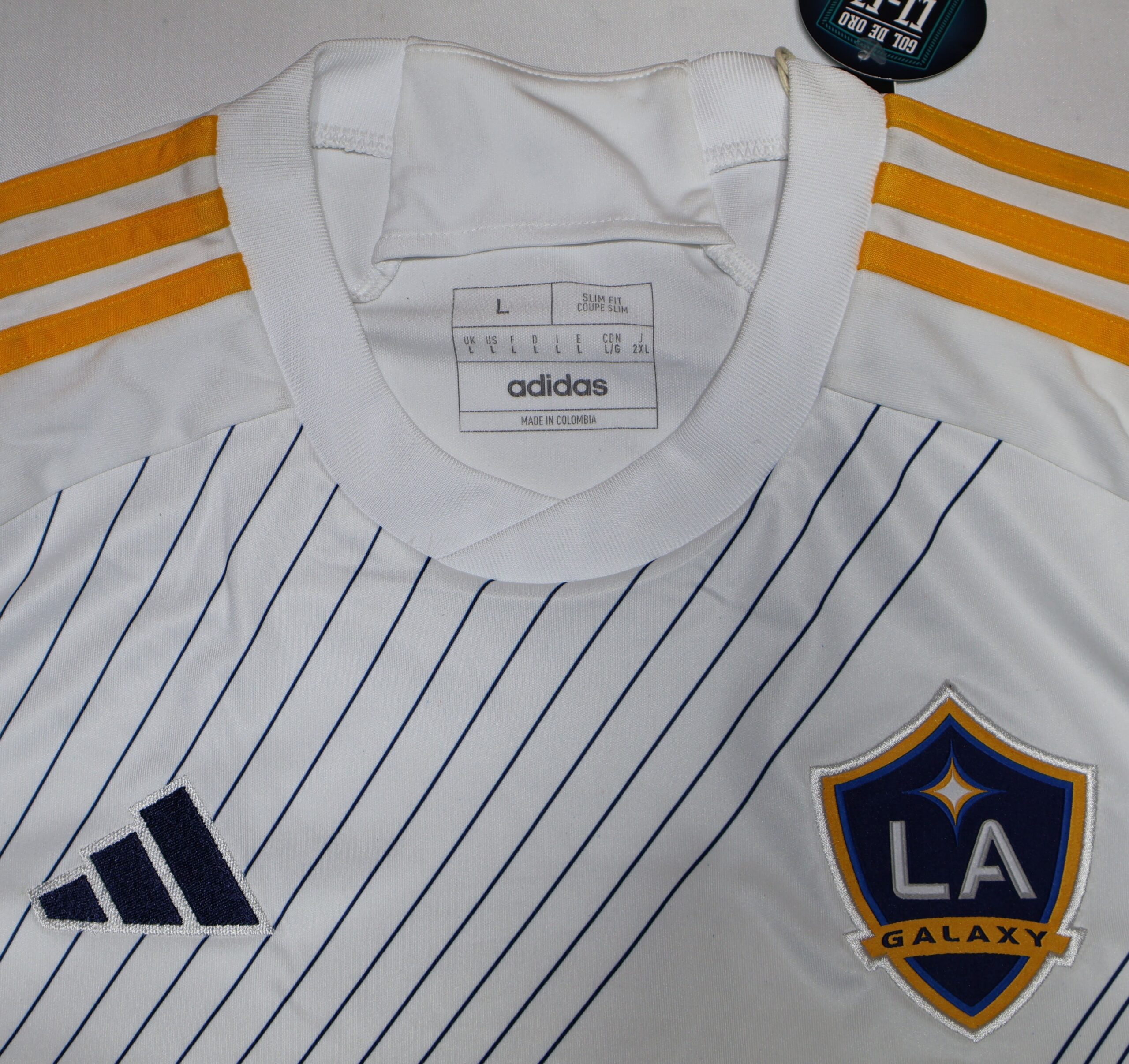 LA Galaxy 2024 Adidas Talla L: imagen 2