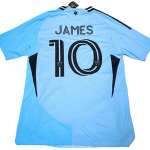 Minnesota United Visita 2025 #10 James Adidas Talla M Versión Jugador: imagen 1
