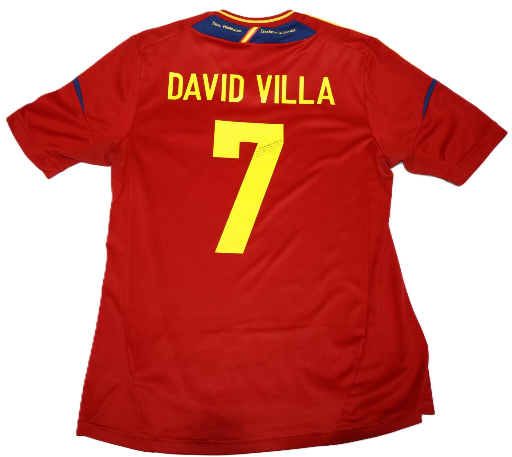 Selección de España 2012 #7 David Villa Adidas Talla S