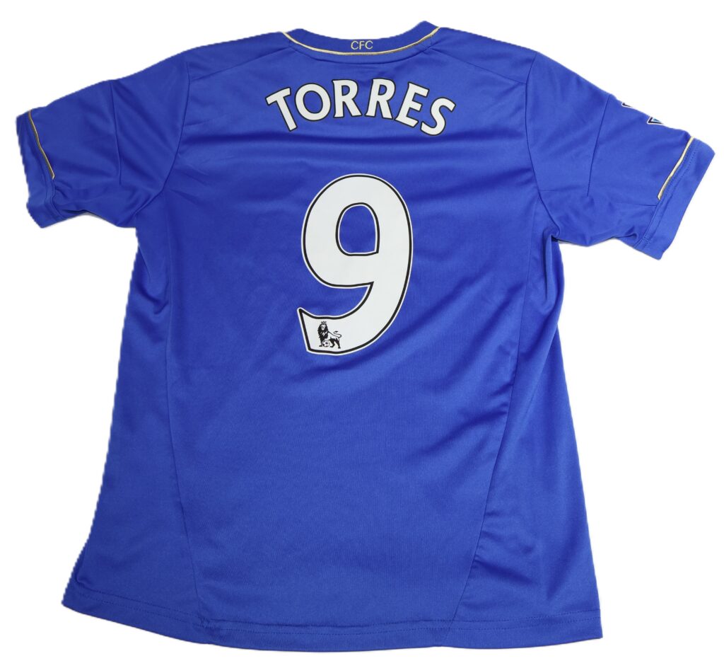 Chelsea FC 2012 #9 Torres Adidas Talla L Niño