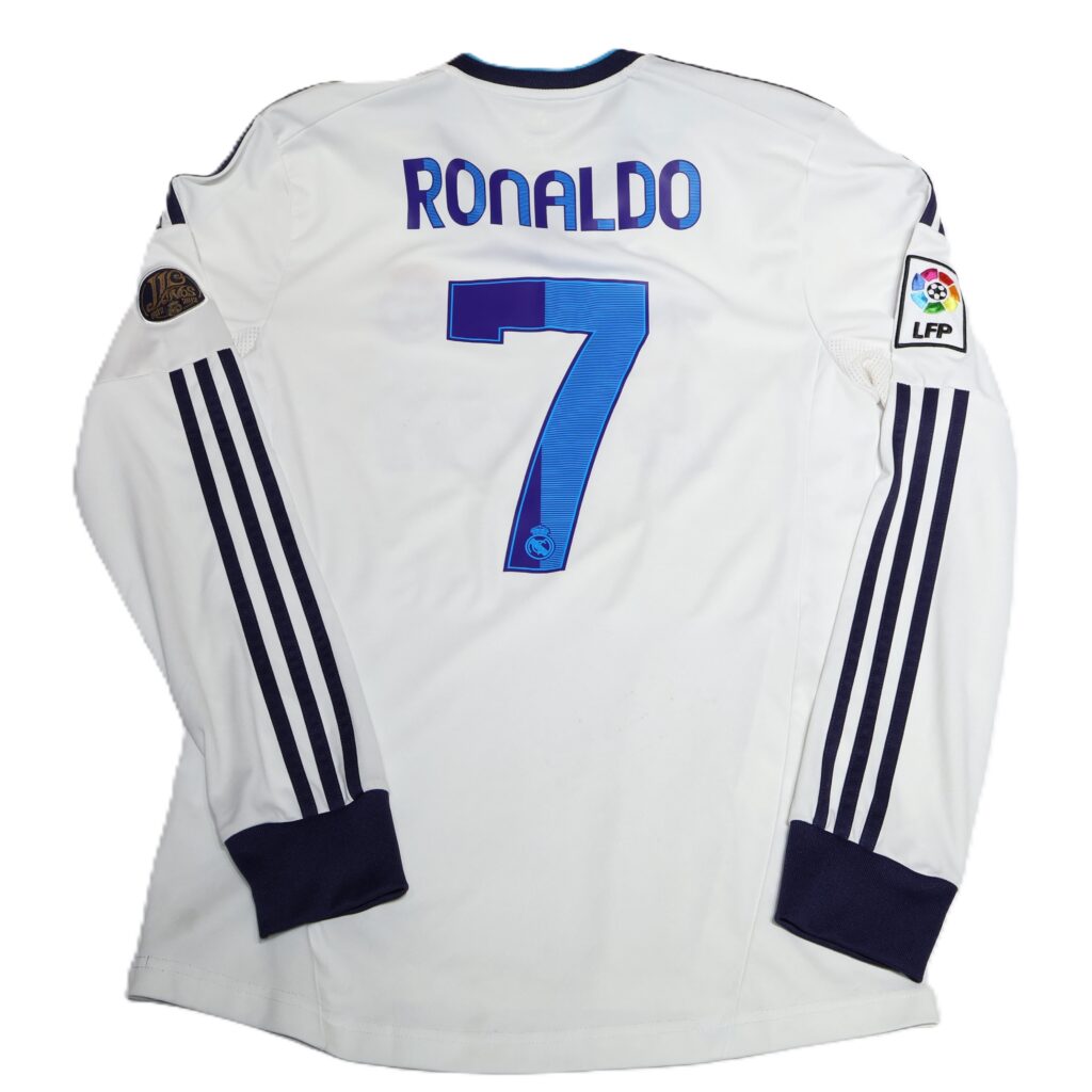 Real Madrid 2012 #7 Ronaldo Adidas Talla S Manga Larga