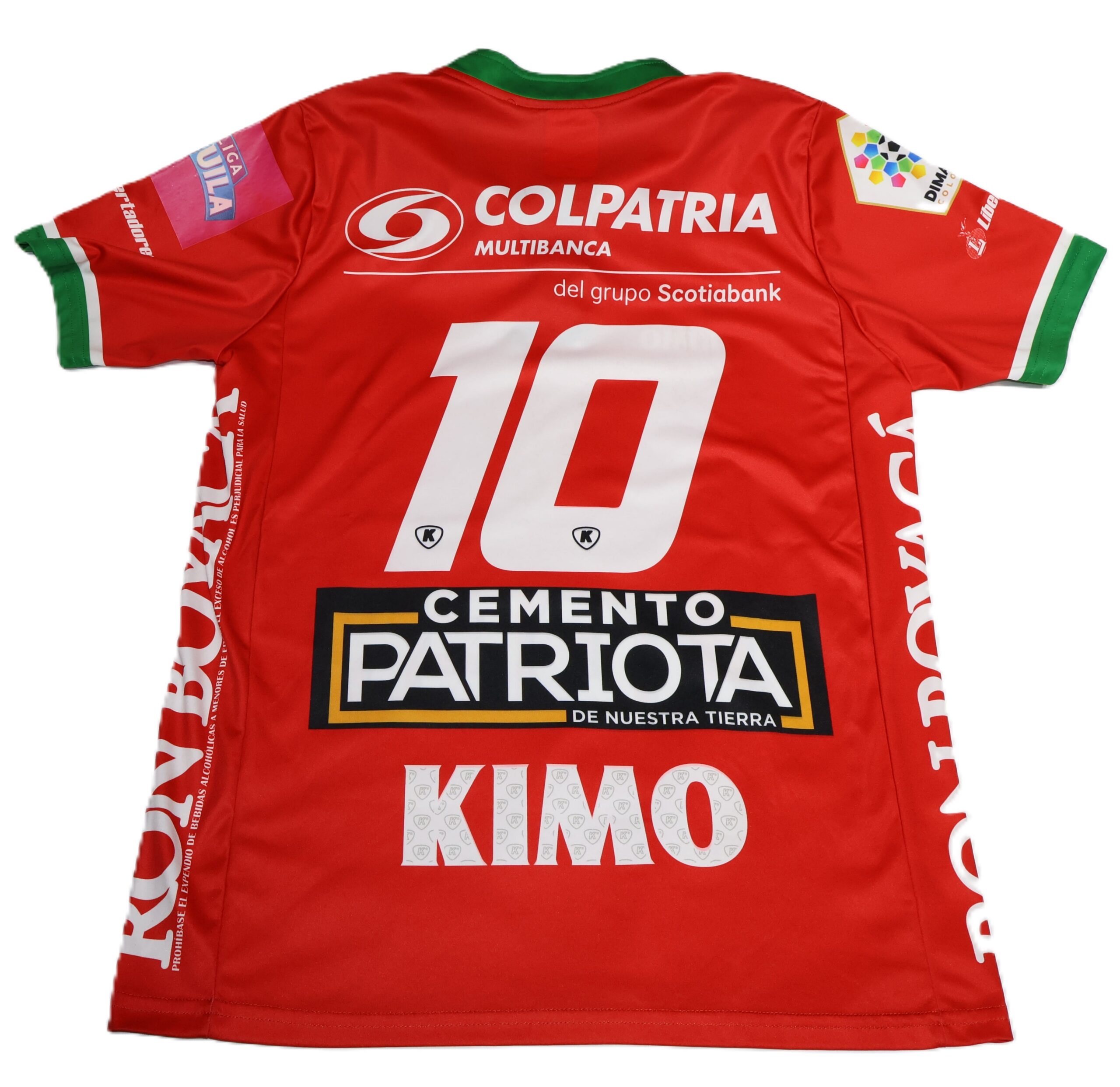 Patriotas de Boyacá 2017 #10 Kimo Talla S: imagen 1