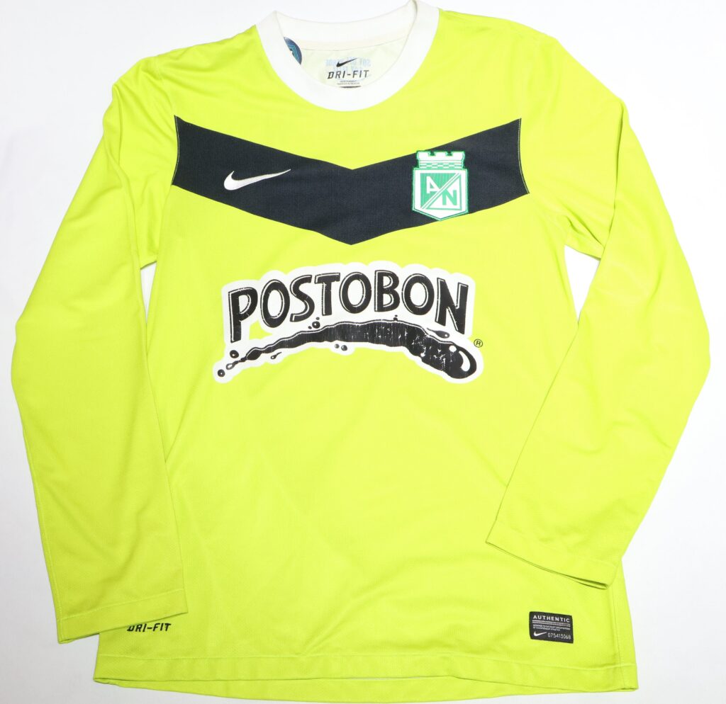 Atlético Nacional 2013 Visitante Nike Talla S Manga Larga