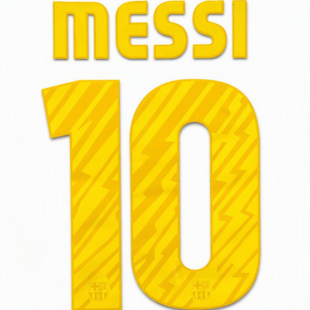 FC Barcelona Dorsal de Lionel Messi 2010 Local