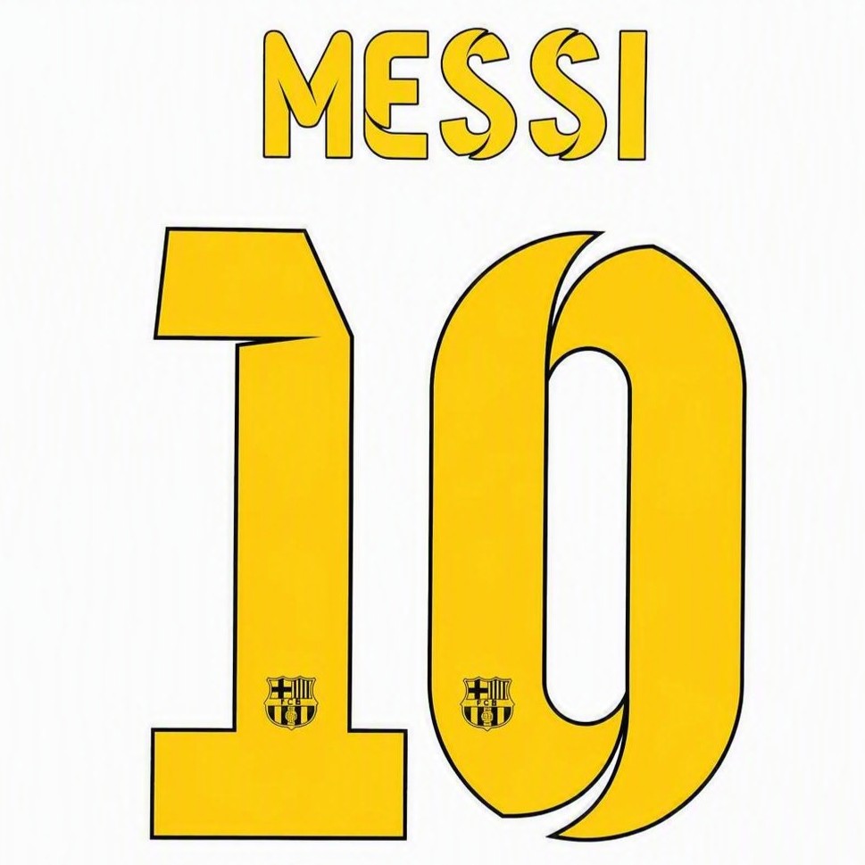 Fc Barcelona Dorsal de Lionel Messi 2014