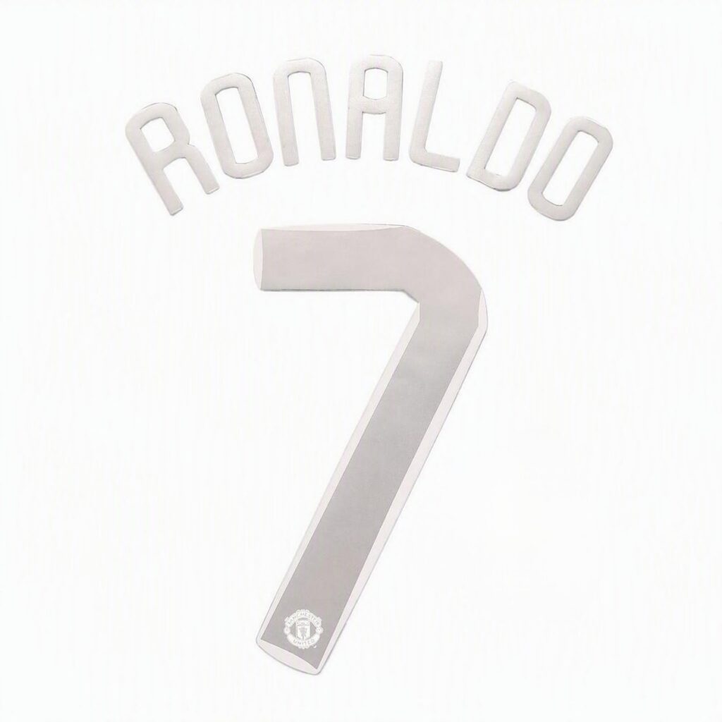 Manchester United Dorsal de Cristiano Ronaldo 2007